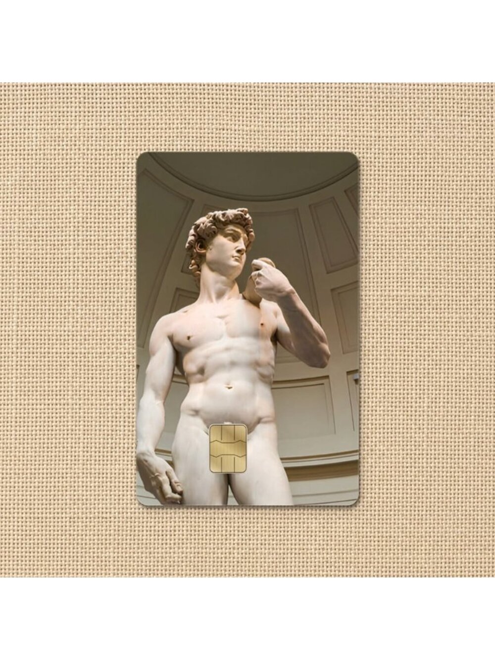 David Statue Credit Card Skin Sticker Vinyl Waterproof